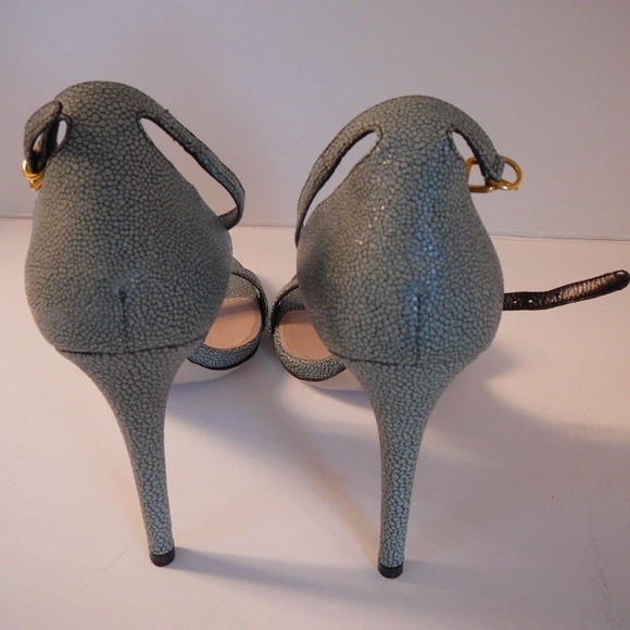 Rare Miu Miu Galauchat Stingray Exotic  Heels - Picture 4 of 5
